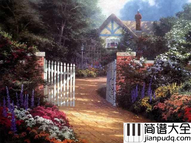 绿袖子简谱_乐曲恬静柔美,透着点淡淡的忧伤