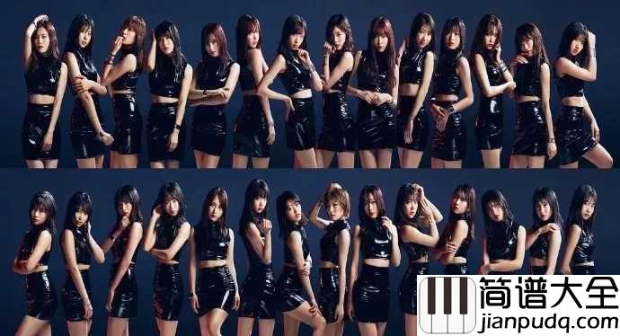 Teacher_Teacher简谱__AKB48__老师,爱这个学问就让我来教你吧