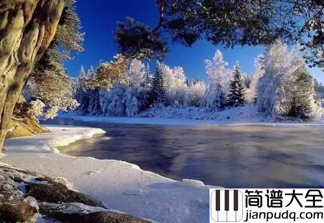 雪之梦简谱_班得瑞将这首歌,奏出了真正的唯美