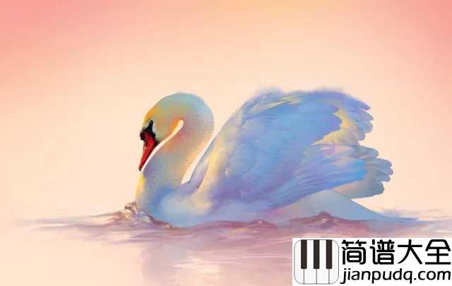 舒伯特小夜曲简谱_天鹅将死的时候,会唱出最动人的歌。