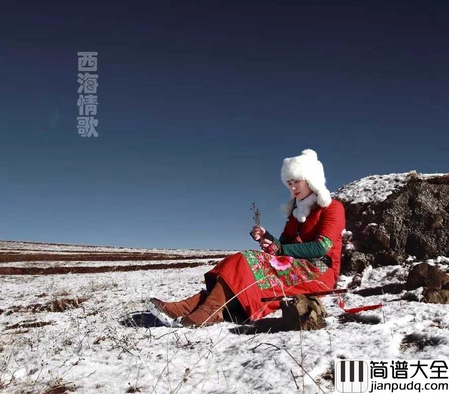 西海情歌简谱_刀郎_这是一个流传在西海的爱情故事