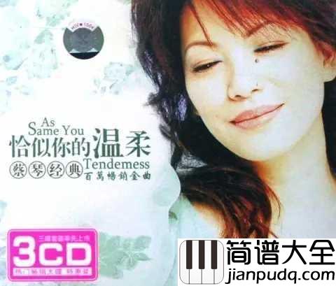 恰似你的温柔简谱_蔡琴_但愿那海风再吹,你的温柔还在