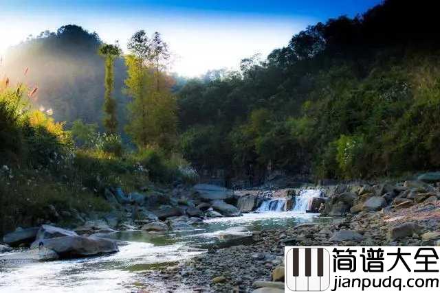 小河淌水简谱___龚琳娜____东方小夜曲