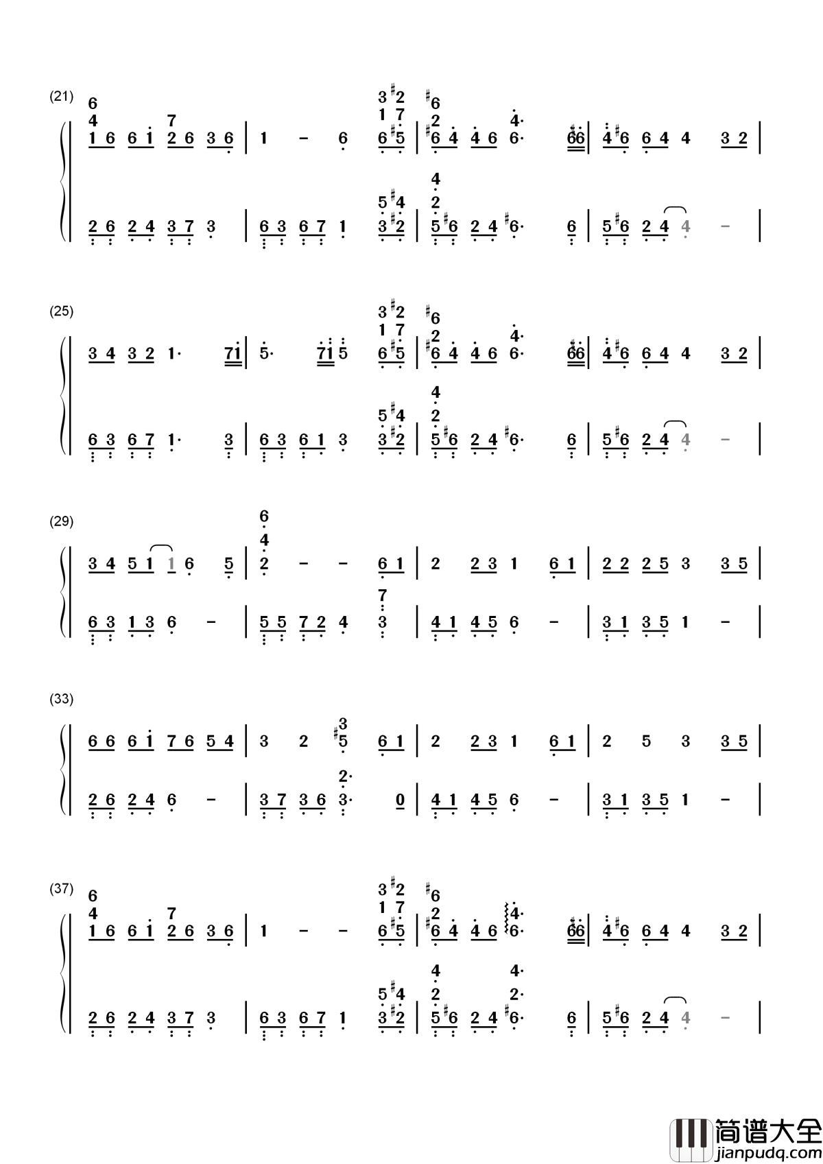 The_Path_of_Wind(风之甬道)简谱__龙猫插曲,_闭上眼睛_感受大自然的精灵