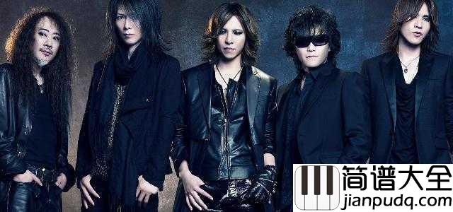 Forever_Love简谱__X_Japan__X战记主题曲,世纪末的爱与友情