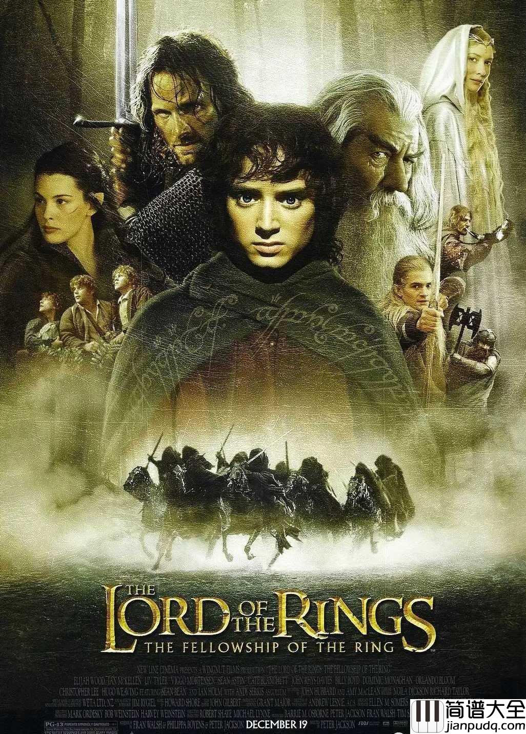 Concerning_Hobbits简谱__New_World_Orchestra__指环王第一部小提琴音乐,一场魔法的听觉冒险