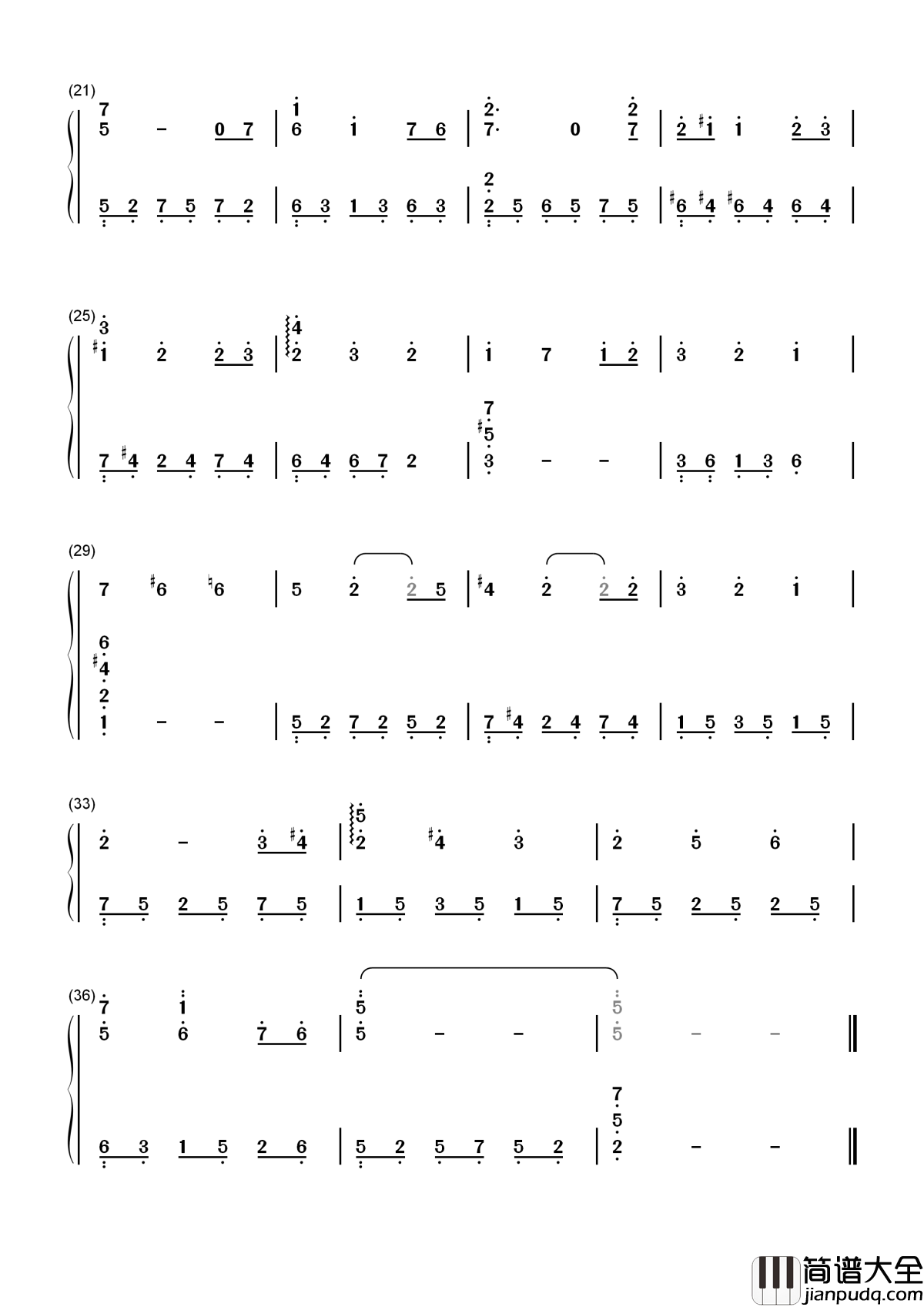 Restart(重新开始)简谱__久石让_千与千寻插曲,引发回忆光景