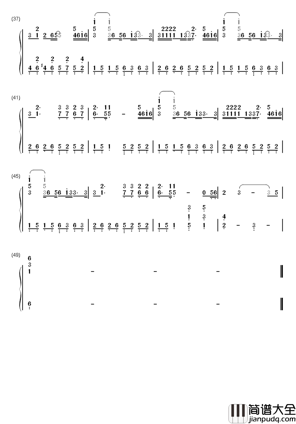Take_Me_To_Your_Heart简谱__Michael_Learns_To_Rock__英文版吻别,比张学友更能靠近你的心