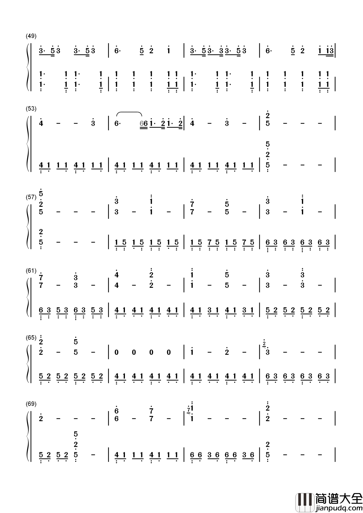A_Thousand_Years简谱__Christina_Perri__暮光之城_破晓的插曲,那些年我们的吸血鬼故事