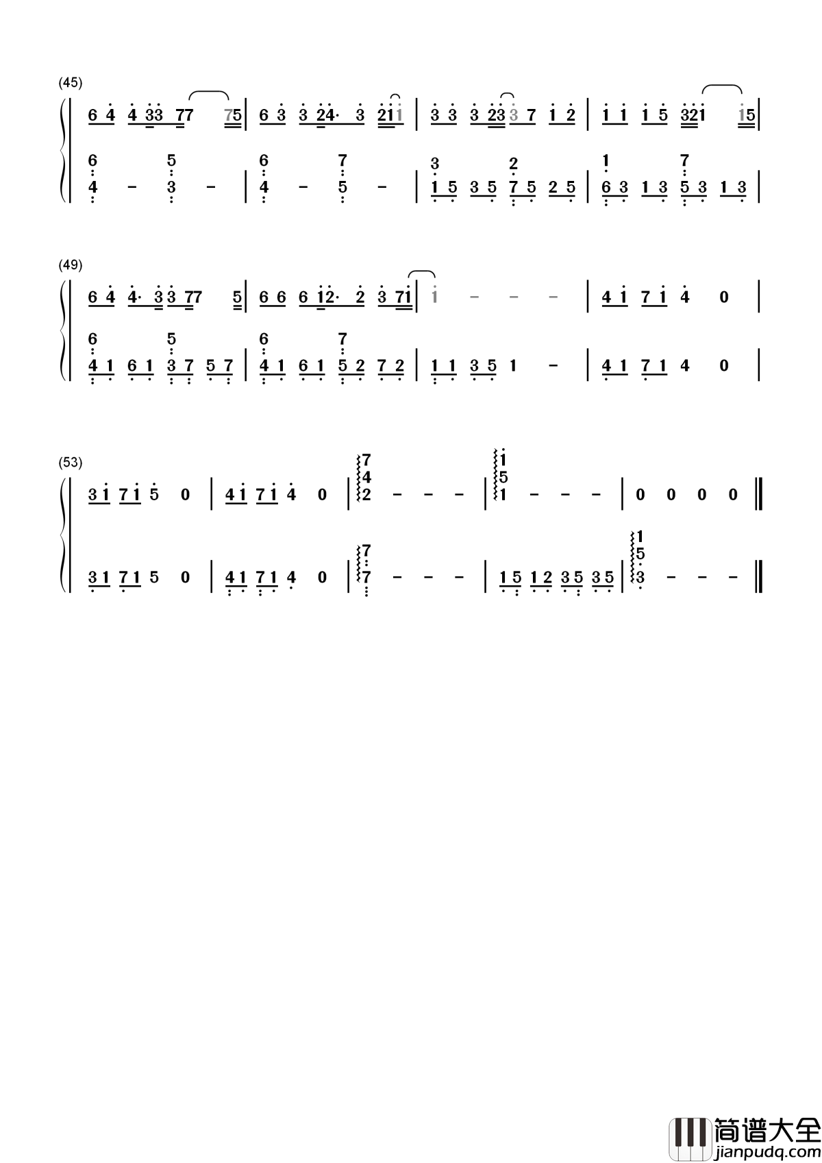 Love_U_U简谱__林俊杰__夏日乐悠悠主题曲,为了你的心,我会打捞整片海洋