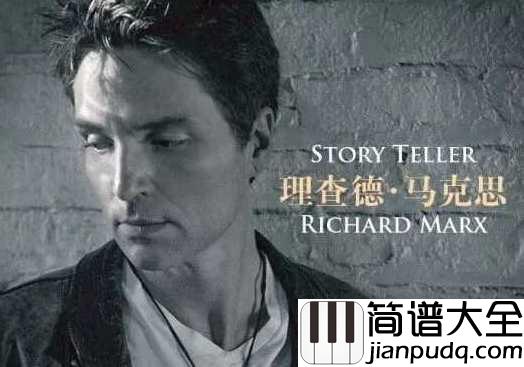 Right_Here_Waiting(此情可待)简谱__Richard_Marx__可温暖灵魂的传世金曲