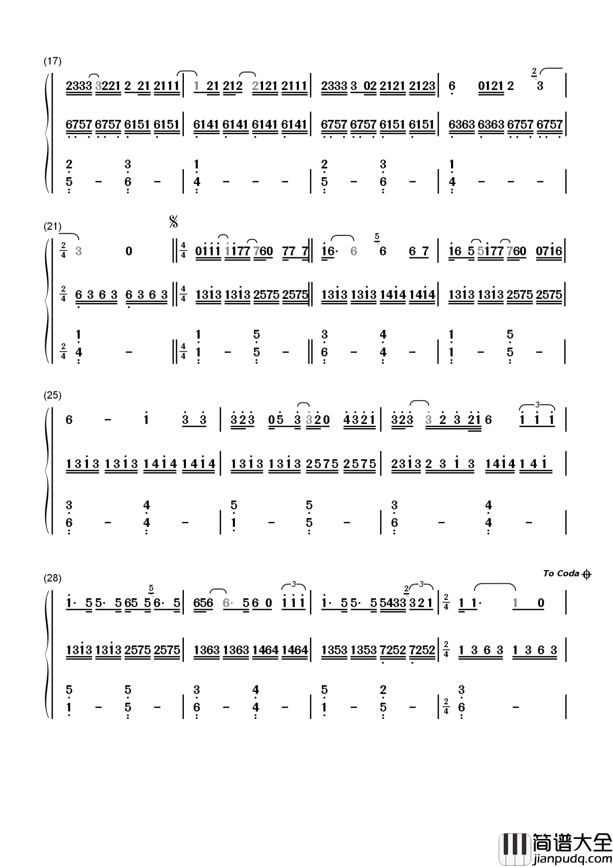 Someone_Like_You简谱__Adele__有时候爱情能永远,但有时又如此伤人