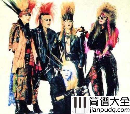 Forever_Love简谱__X_Japan__X战记主题曲,世纪末的爱与友情