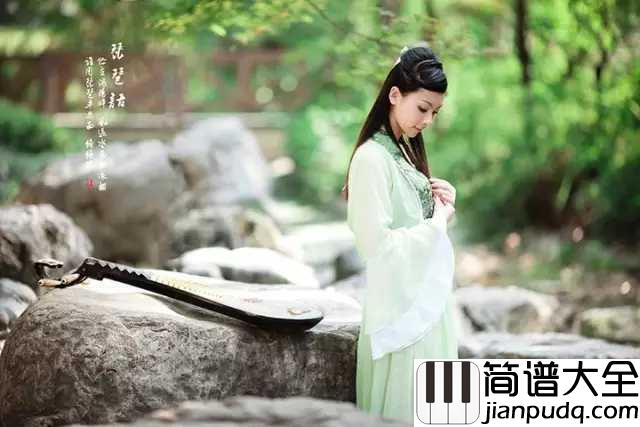 琵琶语简谱_柔情似水长相守,情愫如弦牵人意