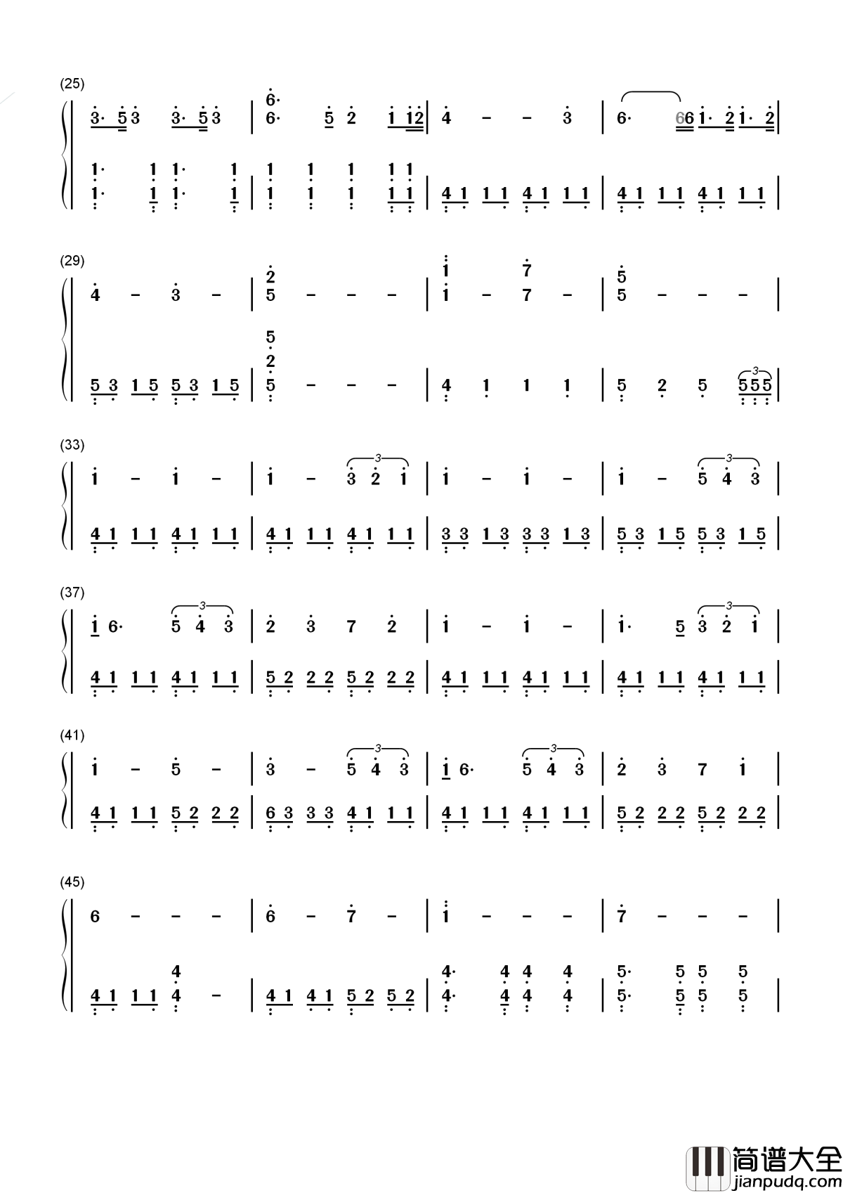 A_Thousand_Years简谱__Christina_Perri__暮光之城_破晓的插曲,那些年我们的吸血鬼故事