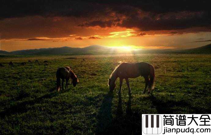 天边简谱__降央卓玛__来自草原的天籁,深情感动天与地