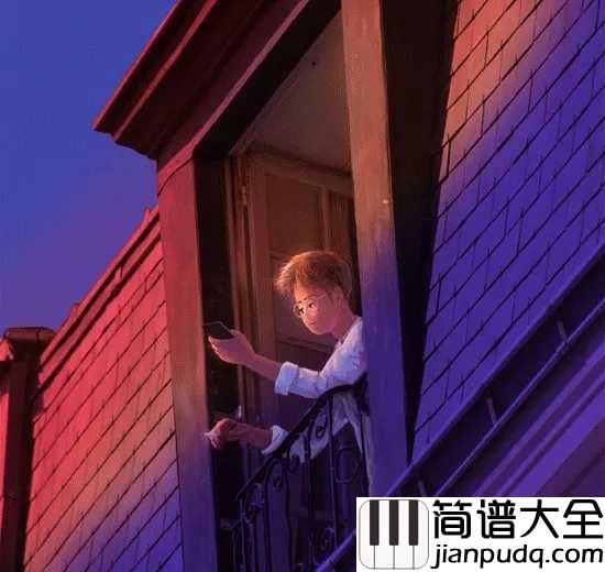 小屋简谱_赵雷_希望你拥有这样一间装满了宽恕的小屋，自在生活，随性而生