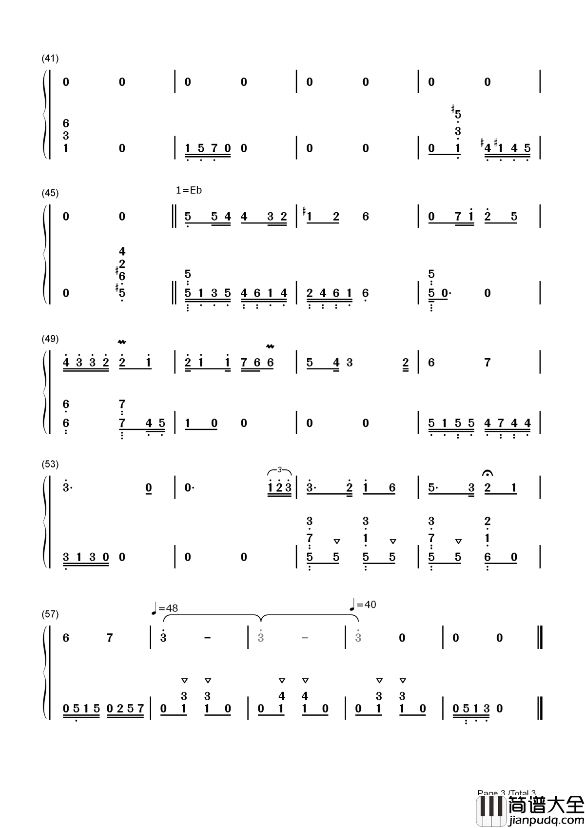 When_You_Wish_upon_a_Star简谱__木偶奇遇记片头曲,和撒谎说bye_bye!