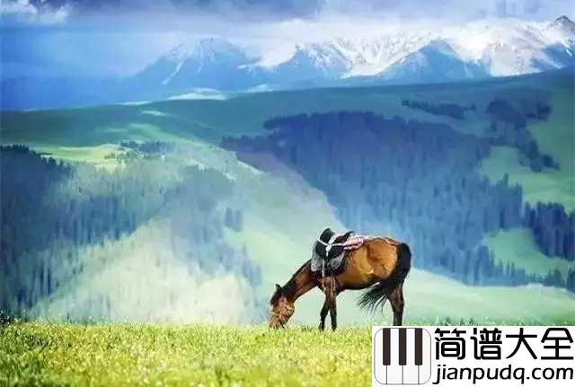 父亲的草原母亲的河简谱_充满感染力的歌声深沉内敛,情怀动人