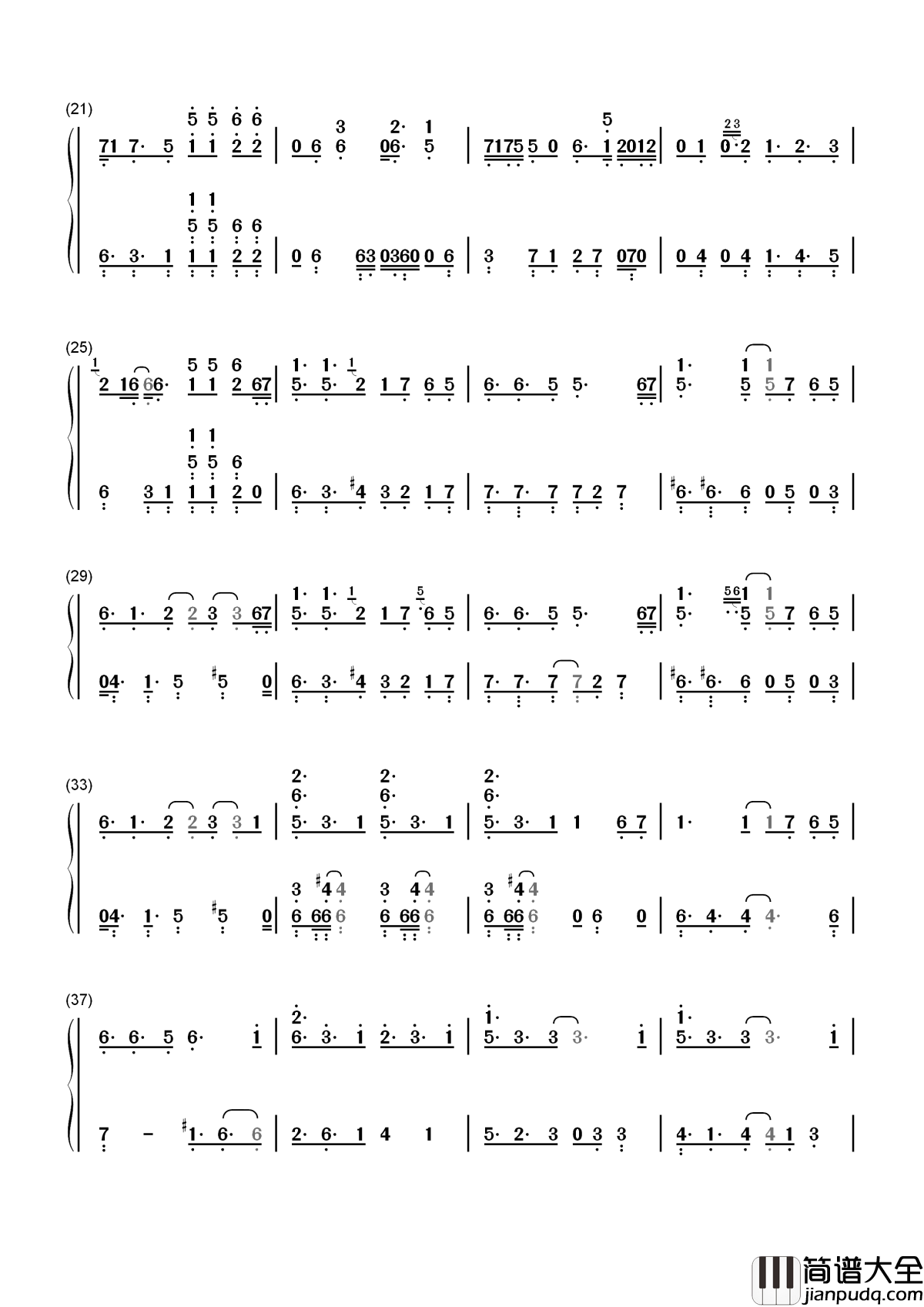 Get_Wild简谱__国吉良一_电视动画城市猎人片尾曲