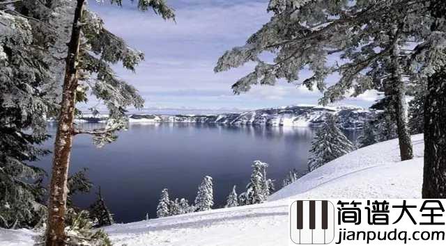 雪之梦简谱_班得瑞将这首歌,奏出了真正的唯美