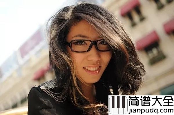 我的歌声里简谱_曲婉婷_我在这里,歌声在你那里。