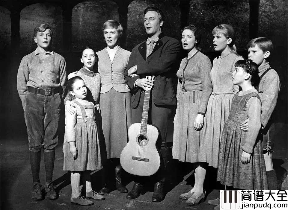 雪绒花简谱__Bill_Lee;Charmian_Carr___且行且珍惜的旅途