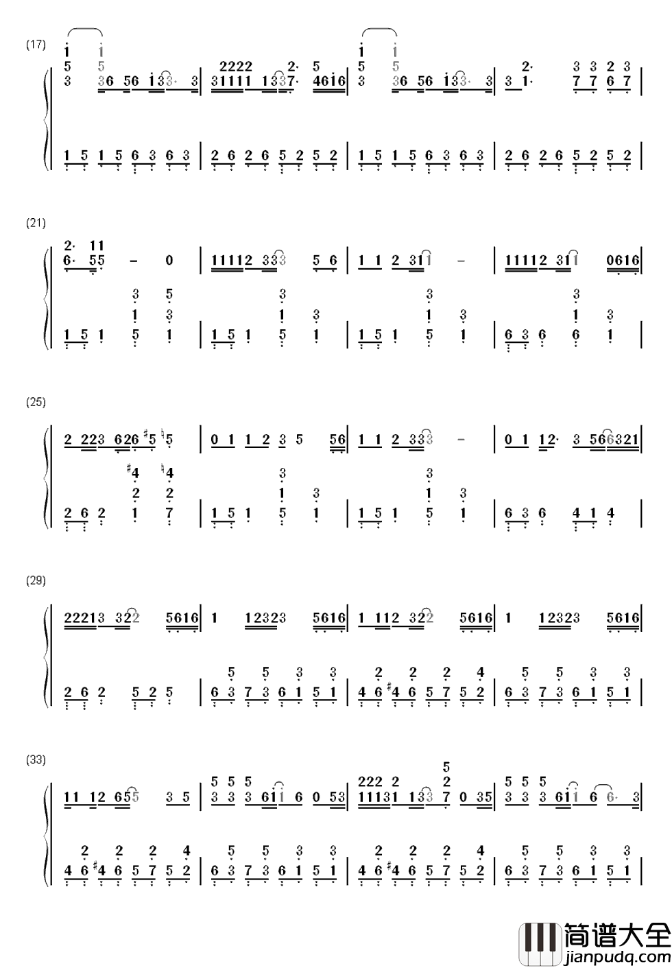 Take_Me_To_Your_Heart简谱__Michael_Learns_To_Rock__英文版吻别,比张学友更能靠近你的心