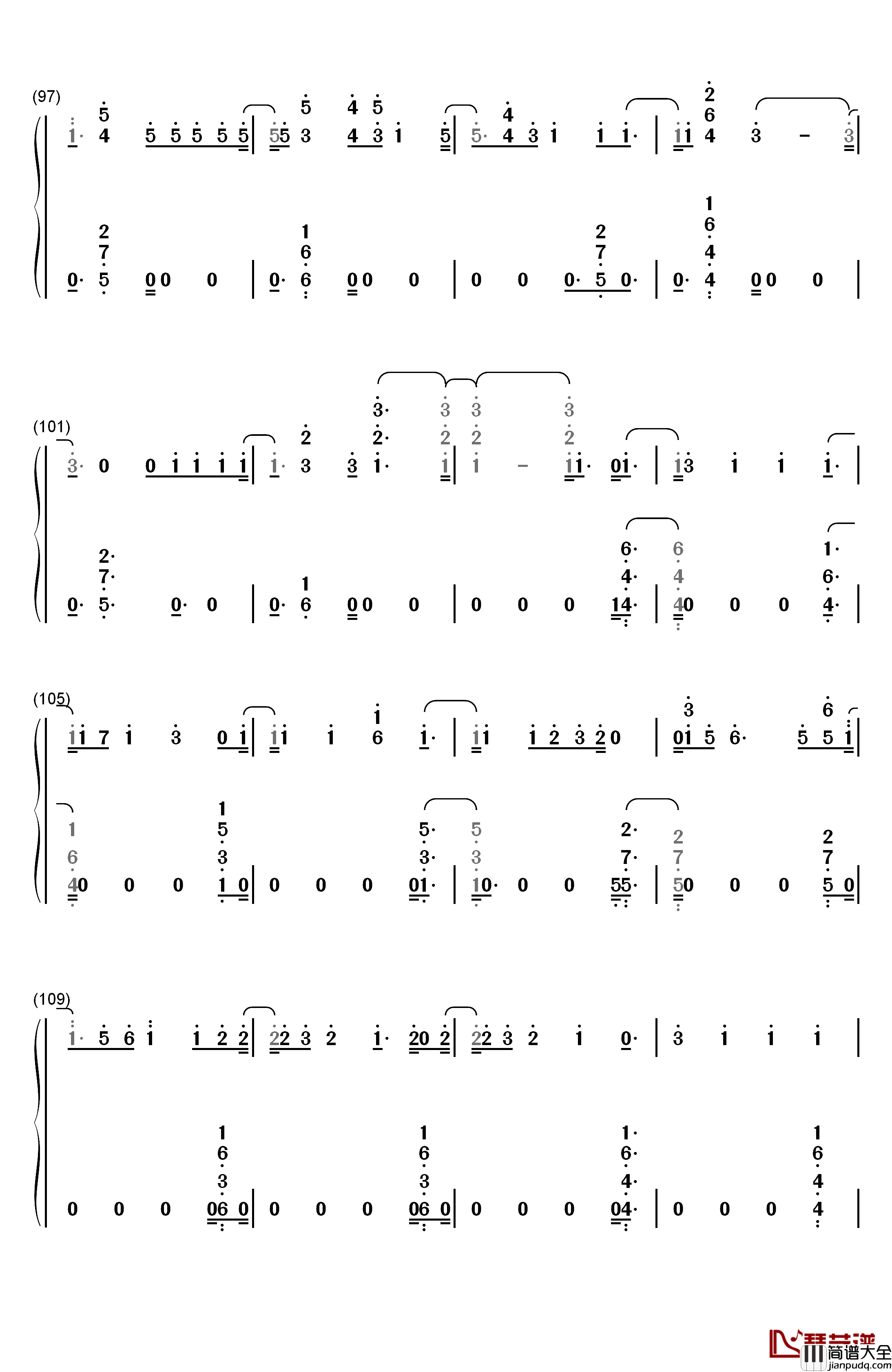 Call_It_What_You_Want钢琴简谱_数字双手_Taylor_Swift