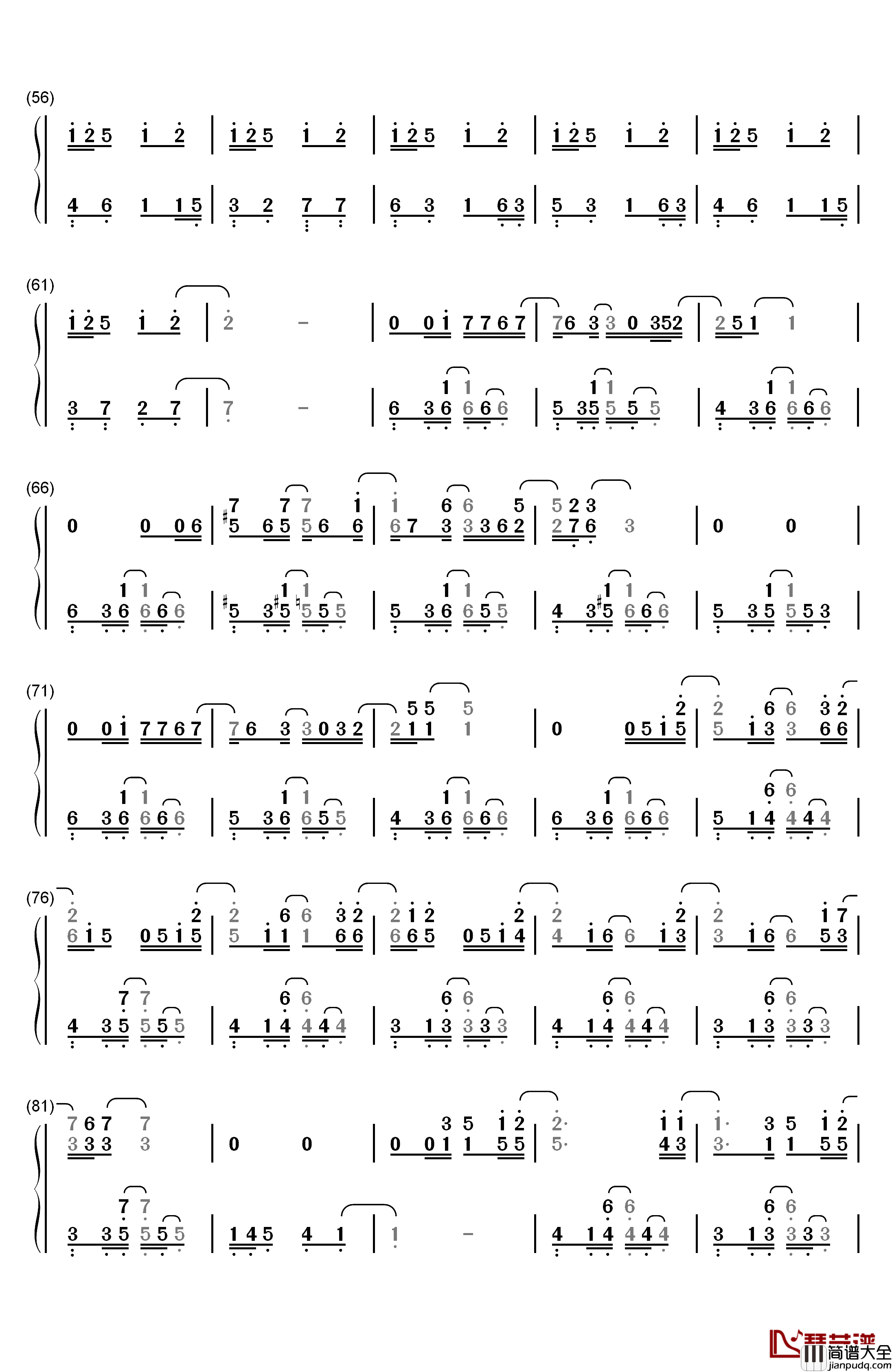 Release_My_Soul钢琴简谱_数字双手_Aimee_Blackschleger