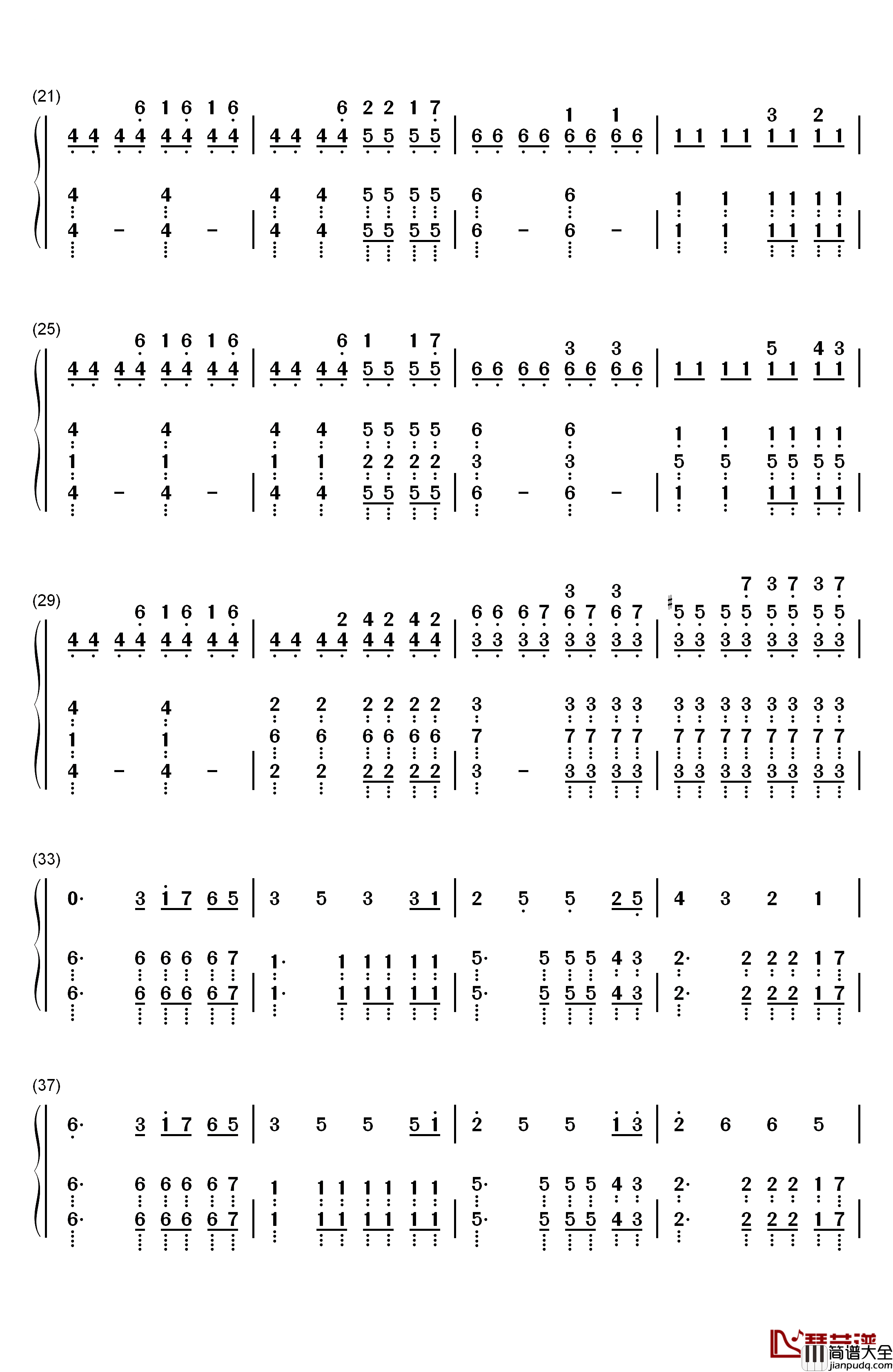 Victory钢琴简谱_数字双手_Two_Steps_From_Hell