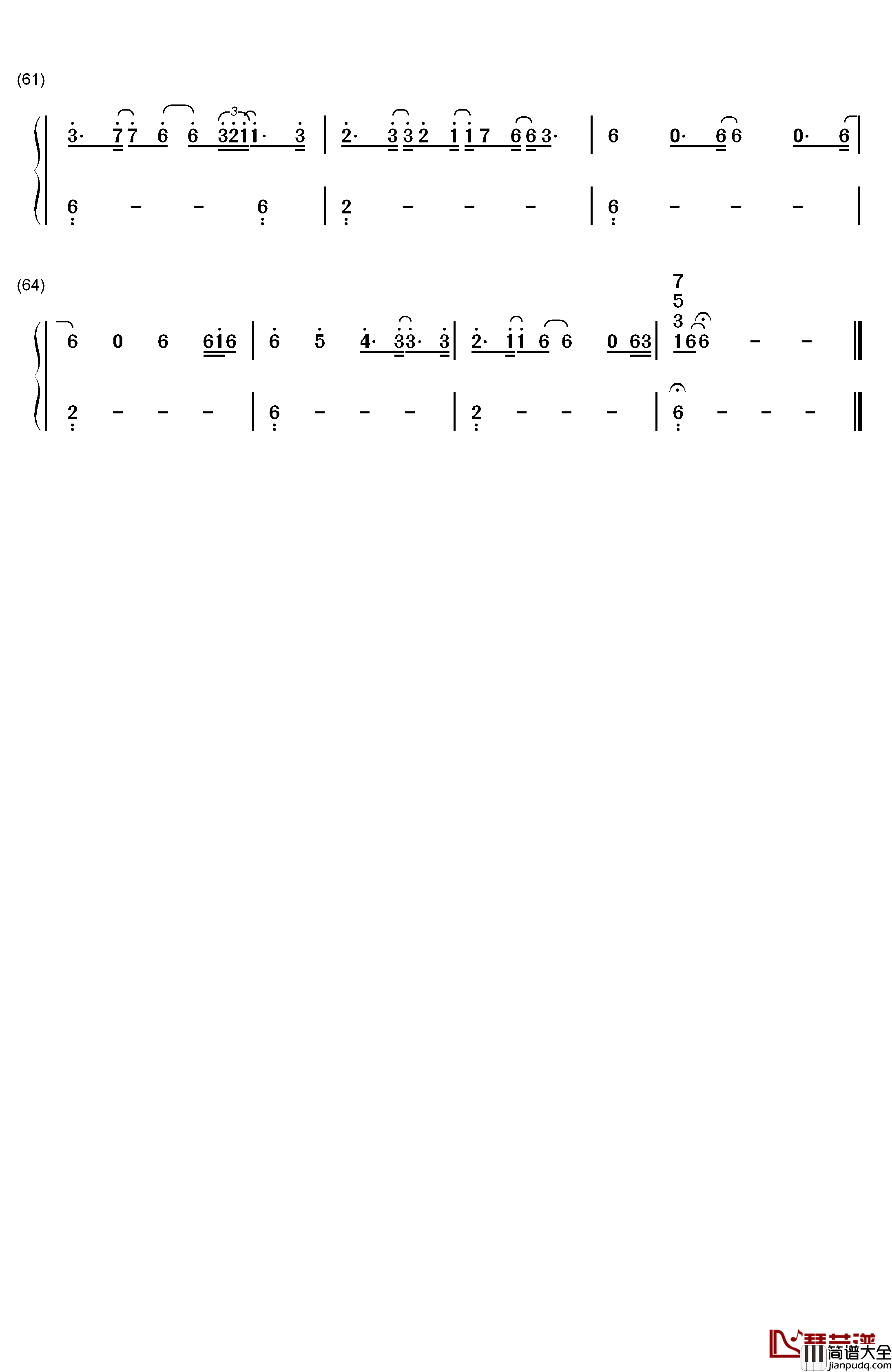 The_Great_Gig_in_the_Sky钢琴简谱_数字双手_Pink_Floyd