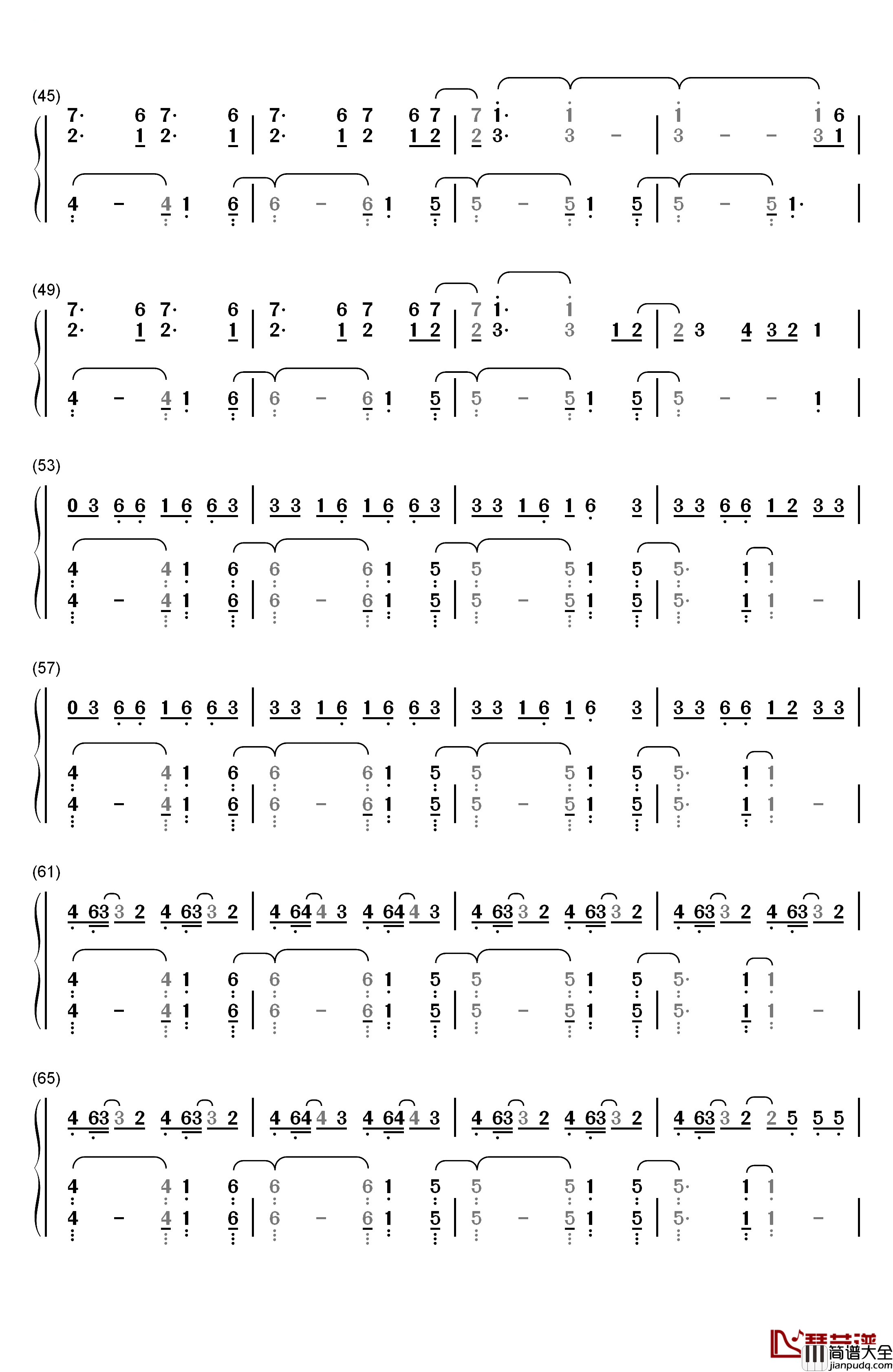 There's_Nothing_Holdin'_Me_Back钢琴简谱_数字双手_Shawn_Mendes