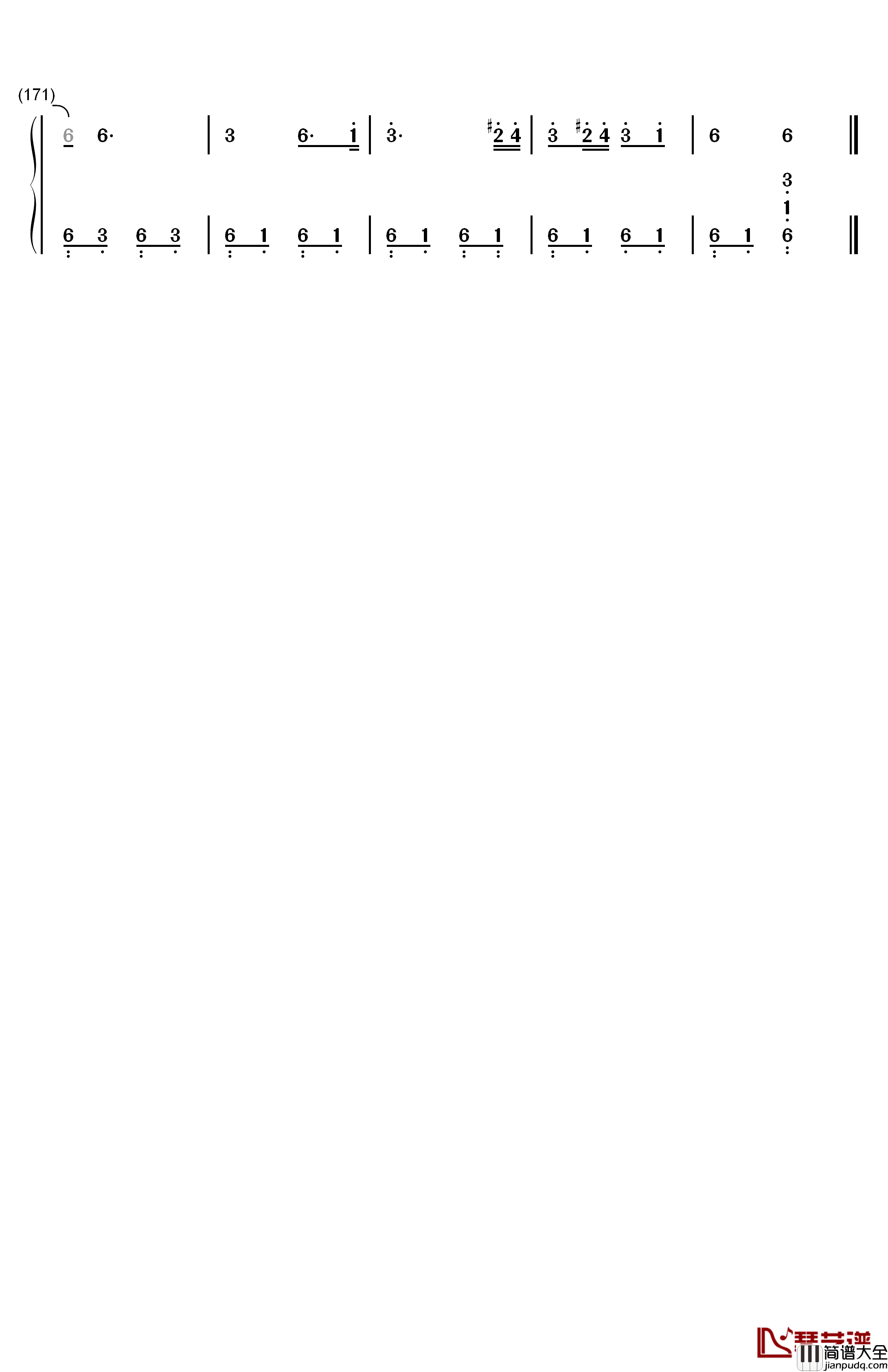 なみだの操钢琴简谱_数字双手_殿さまキングス