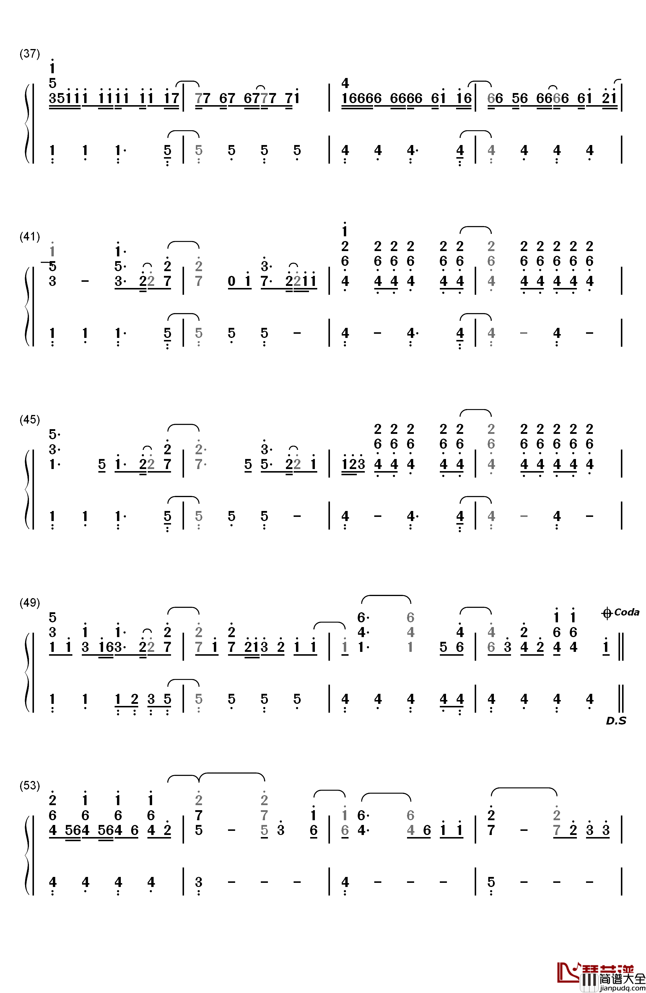 Believe钢琴简谱_数字双手_Shawn_Mendes
