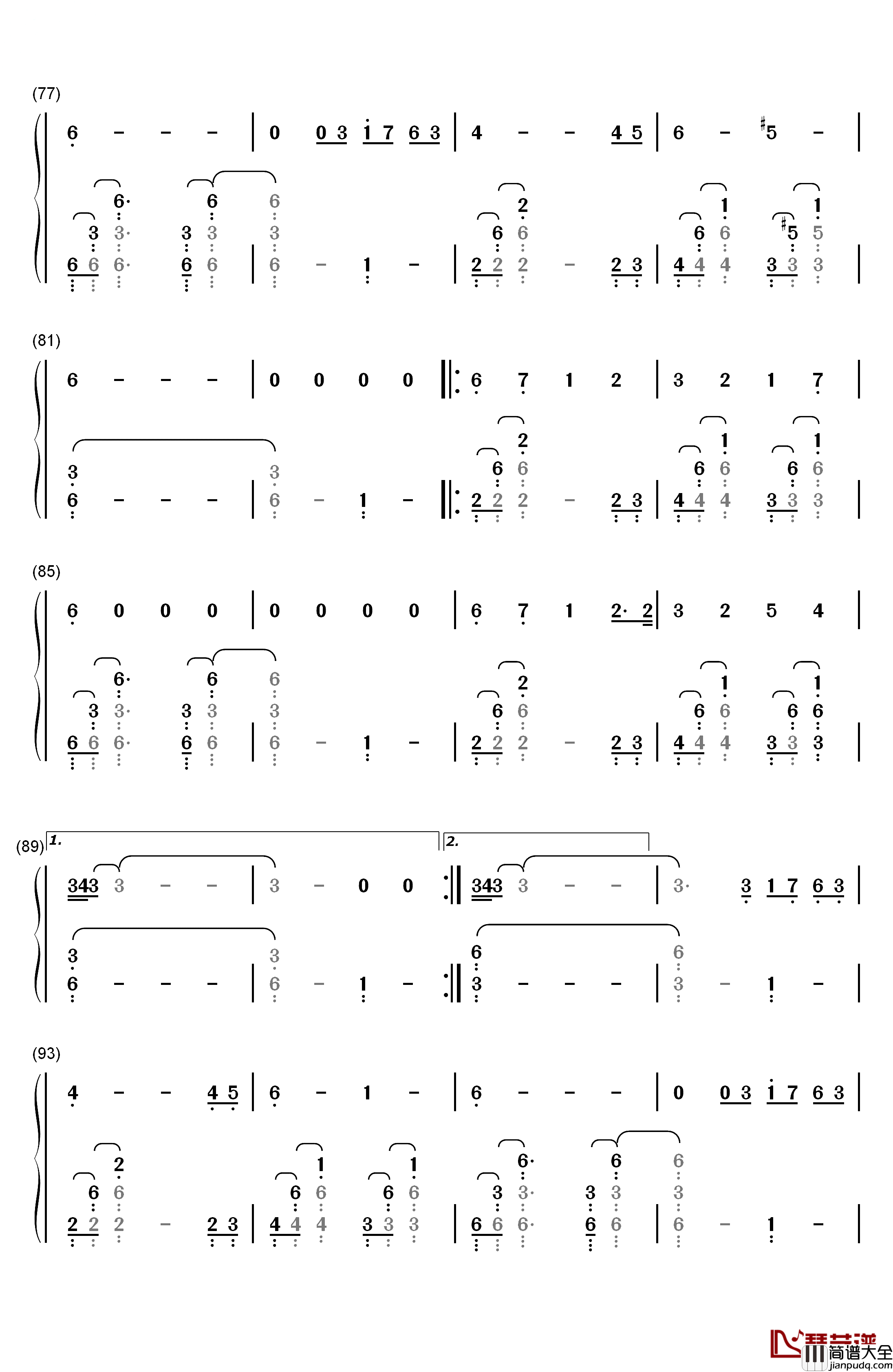 Superman钢琴简谱_数字双手_Eminem