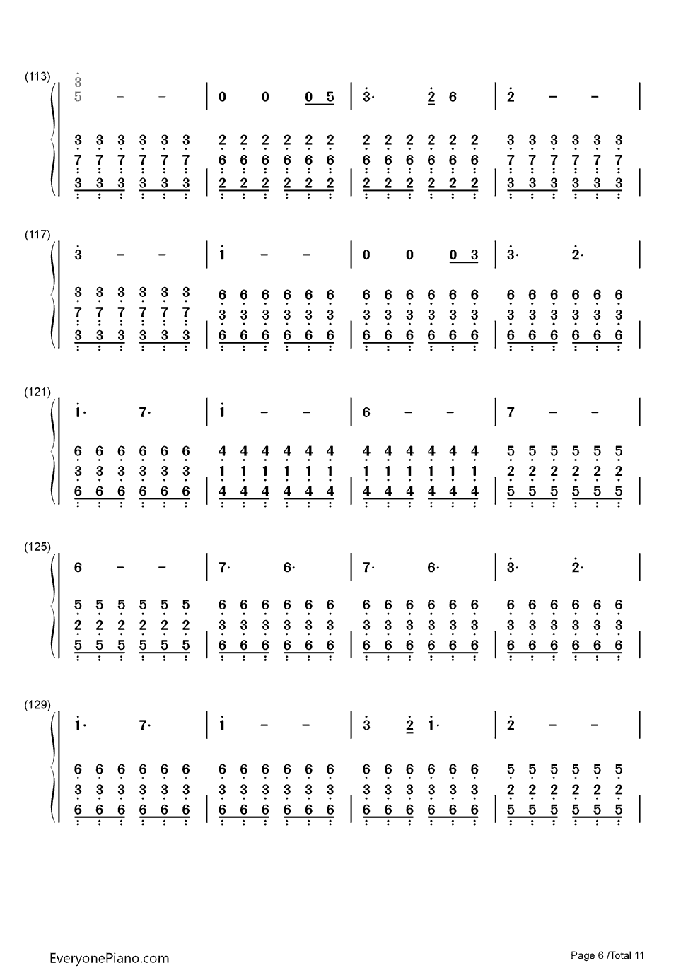 The_Kill钢琴简谱_数字双手_30_Seconds_to_Mars