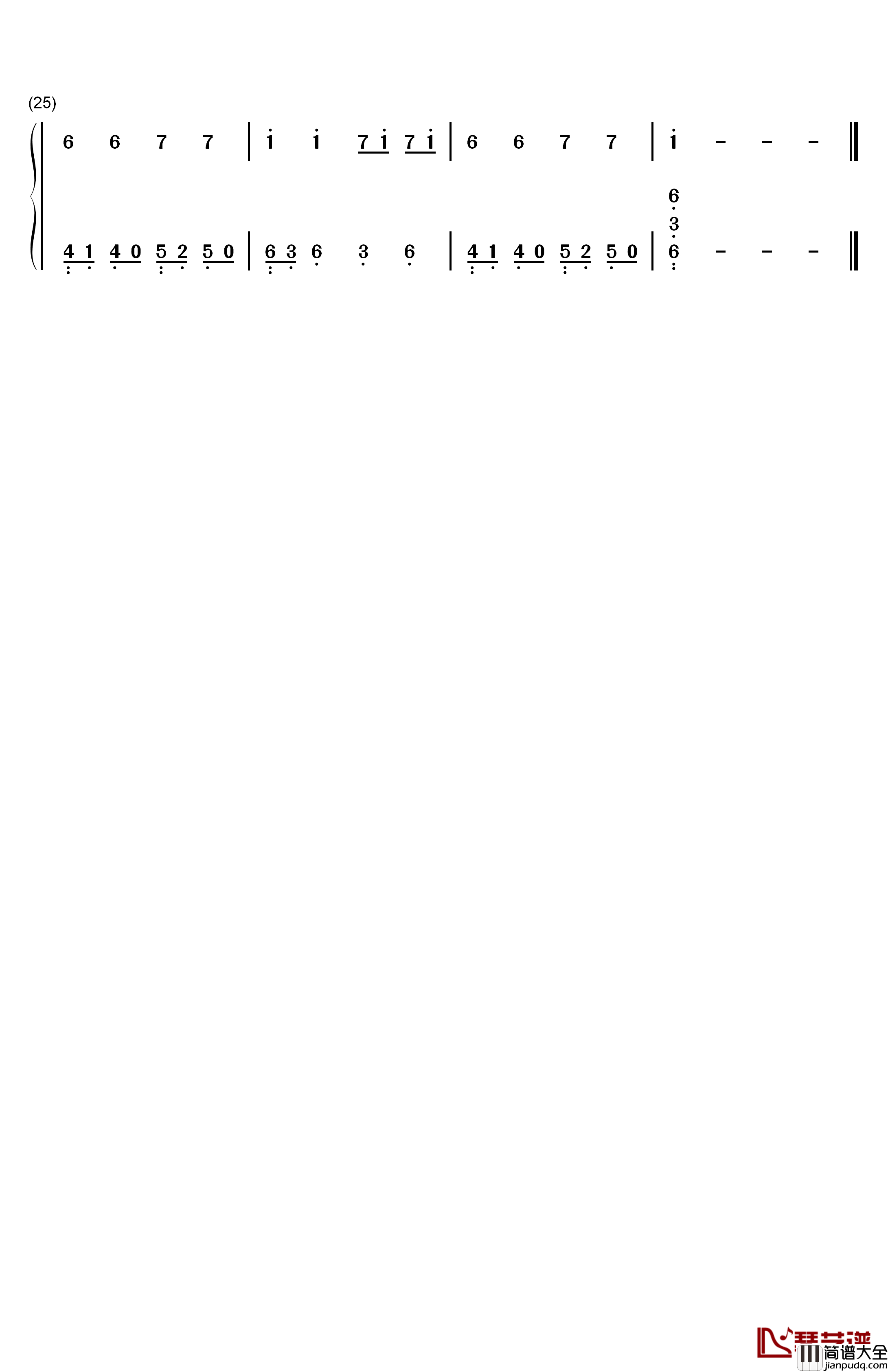 红色高跟鞋钢琴简谱_数字双手_蔡健雅