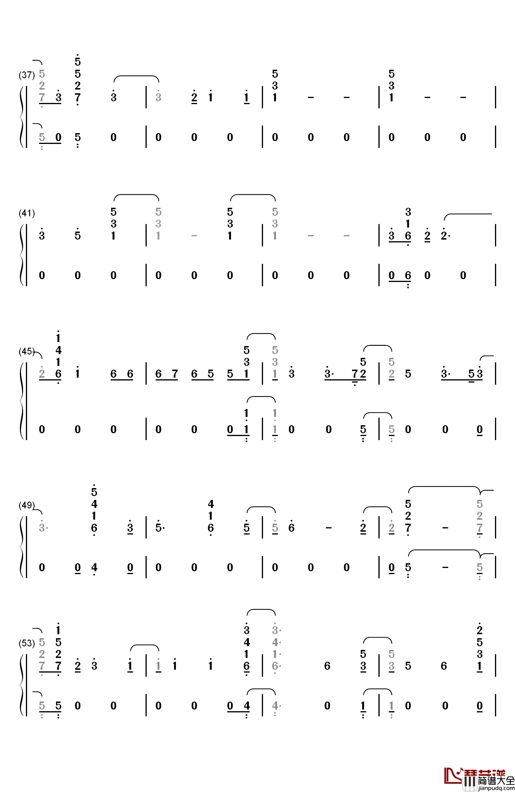 2002钢琴简谱_数字双手_Anne_Marie