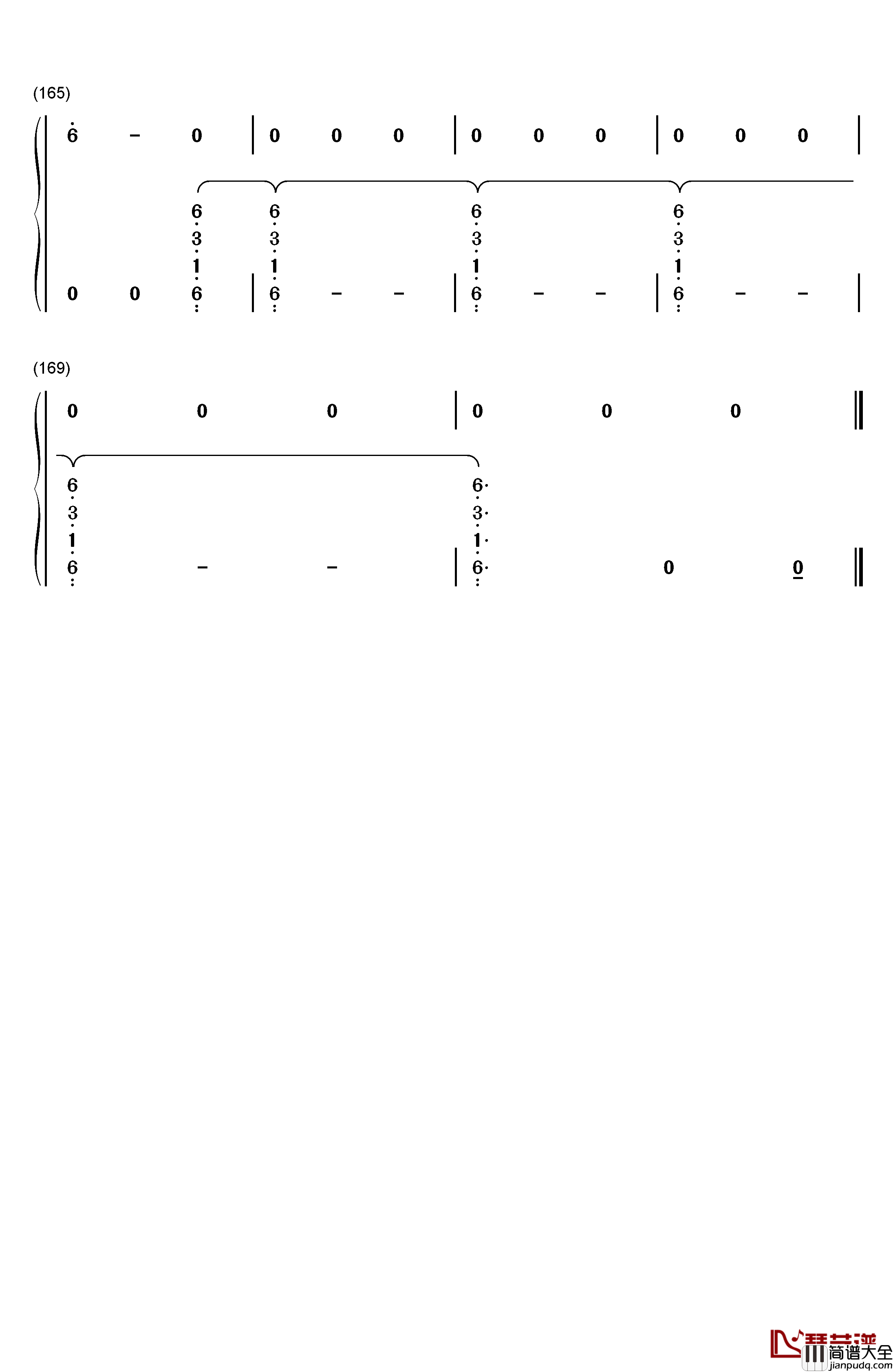 One_Woman_Man钢琴简谱_数字双手_John_Legend