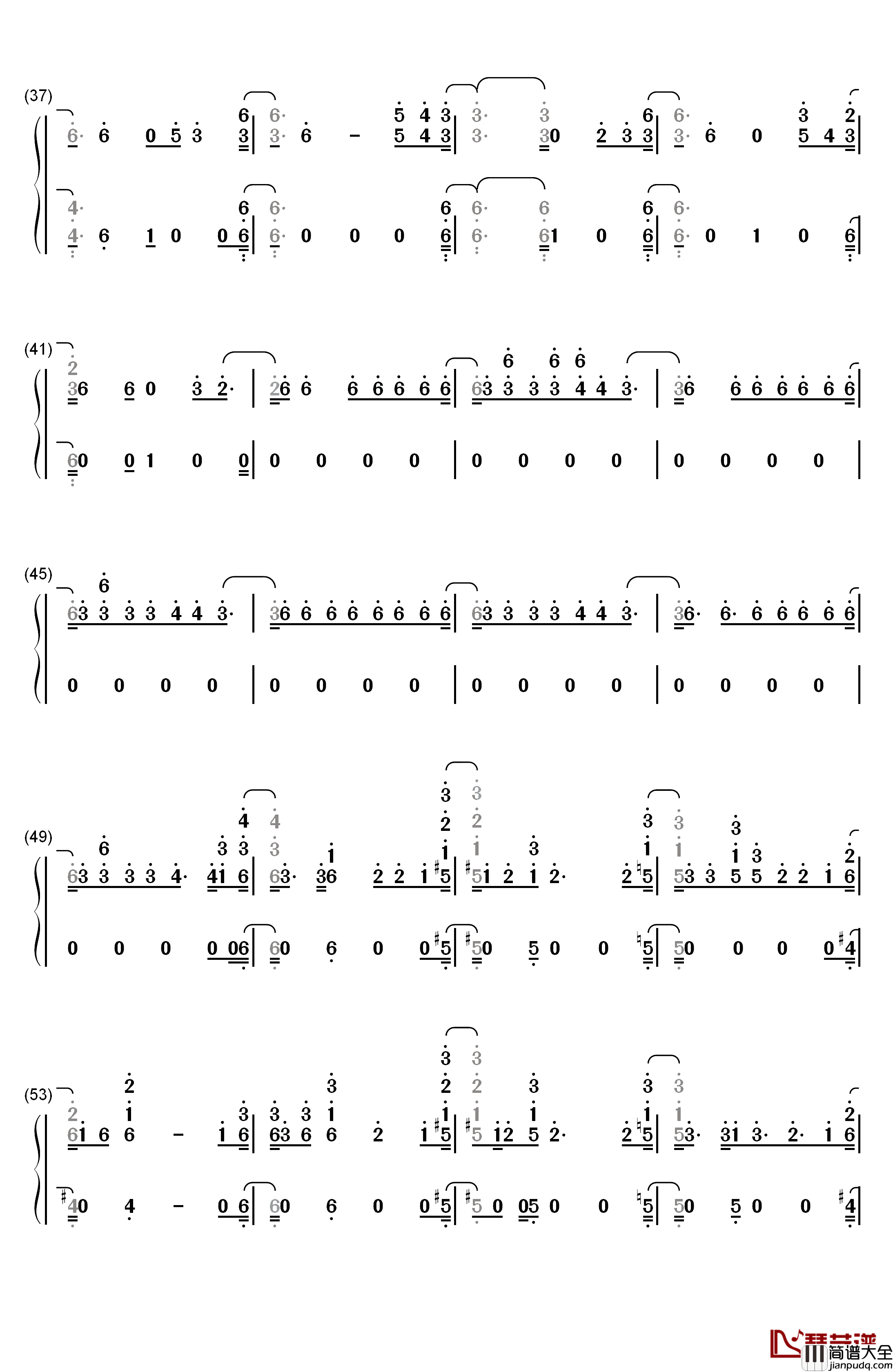 Say_Amen_Saturday_Night钢琴简谱_数字双手_Panic!_at_the_Disco
