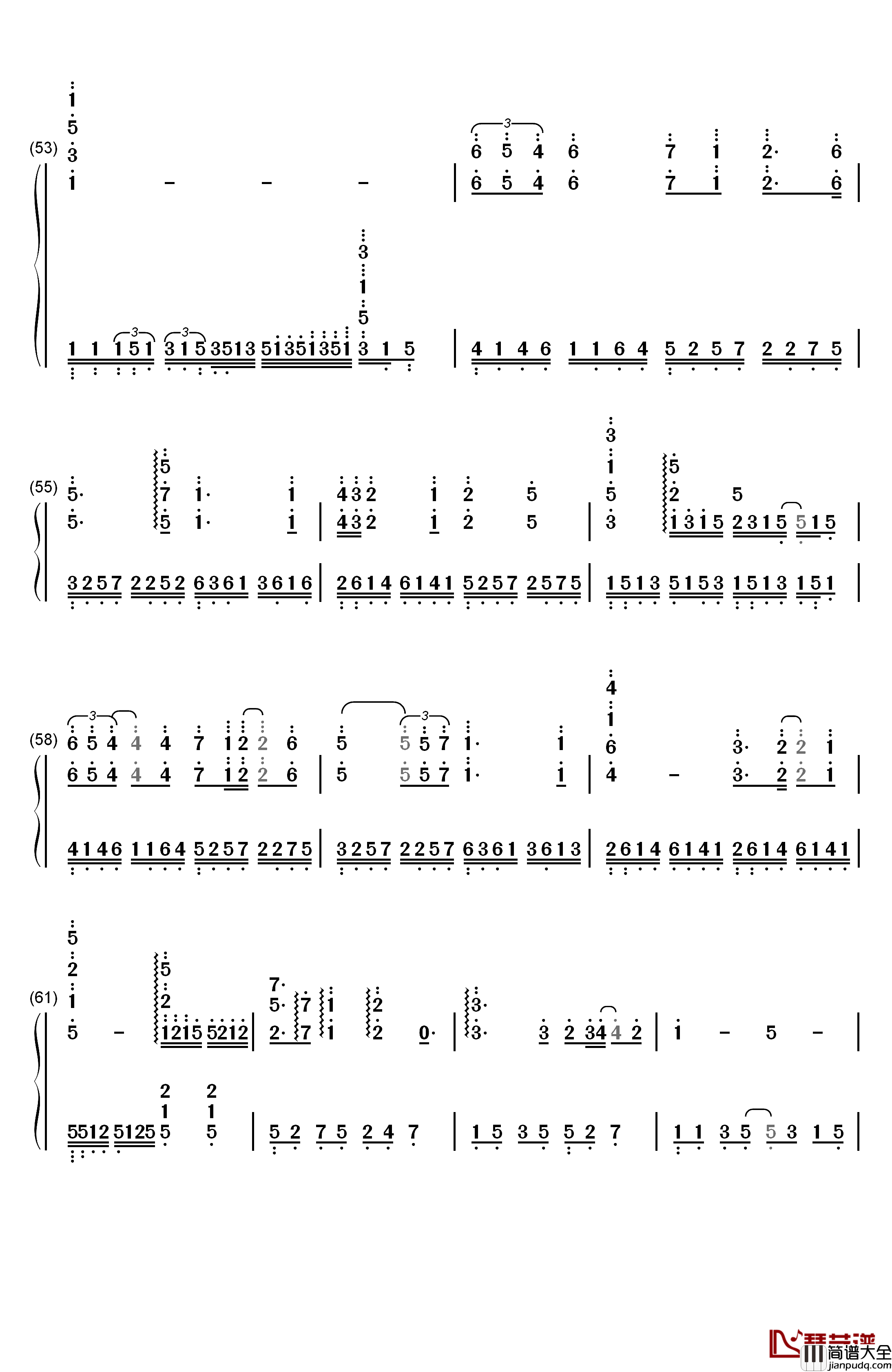 And_I_..._You钢琴简谱_数字双手_Giovanni_Marradi(乔瓦尼)