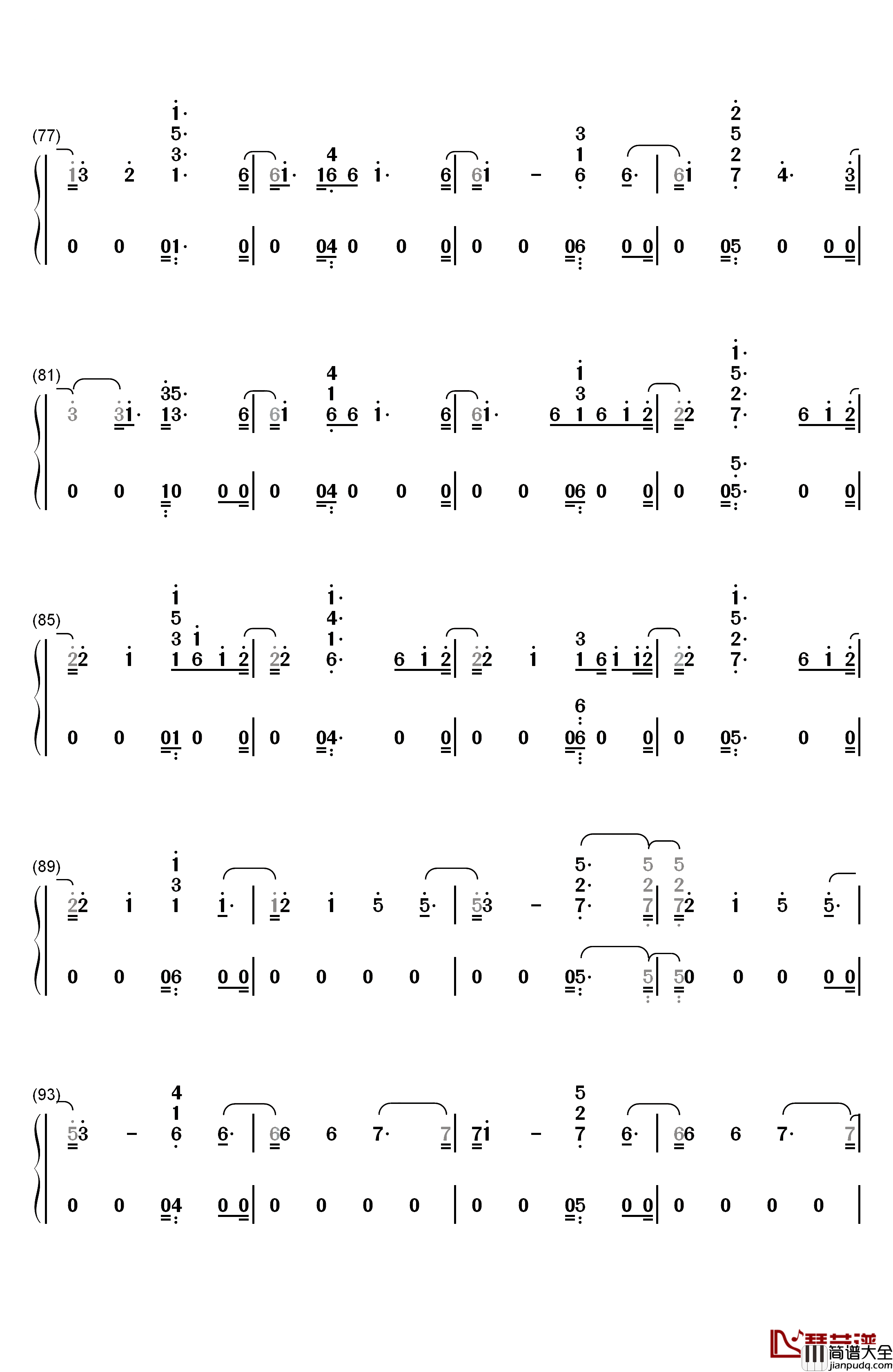 Babe钢琴简谱_数字双手_Sugarland_Taylor_Swift
