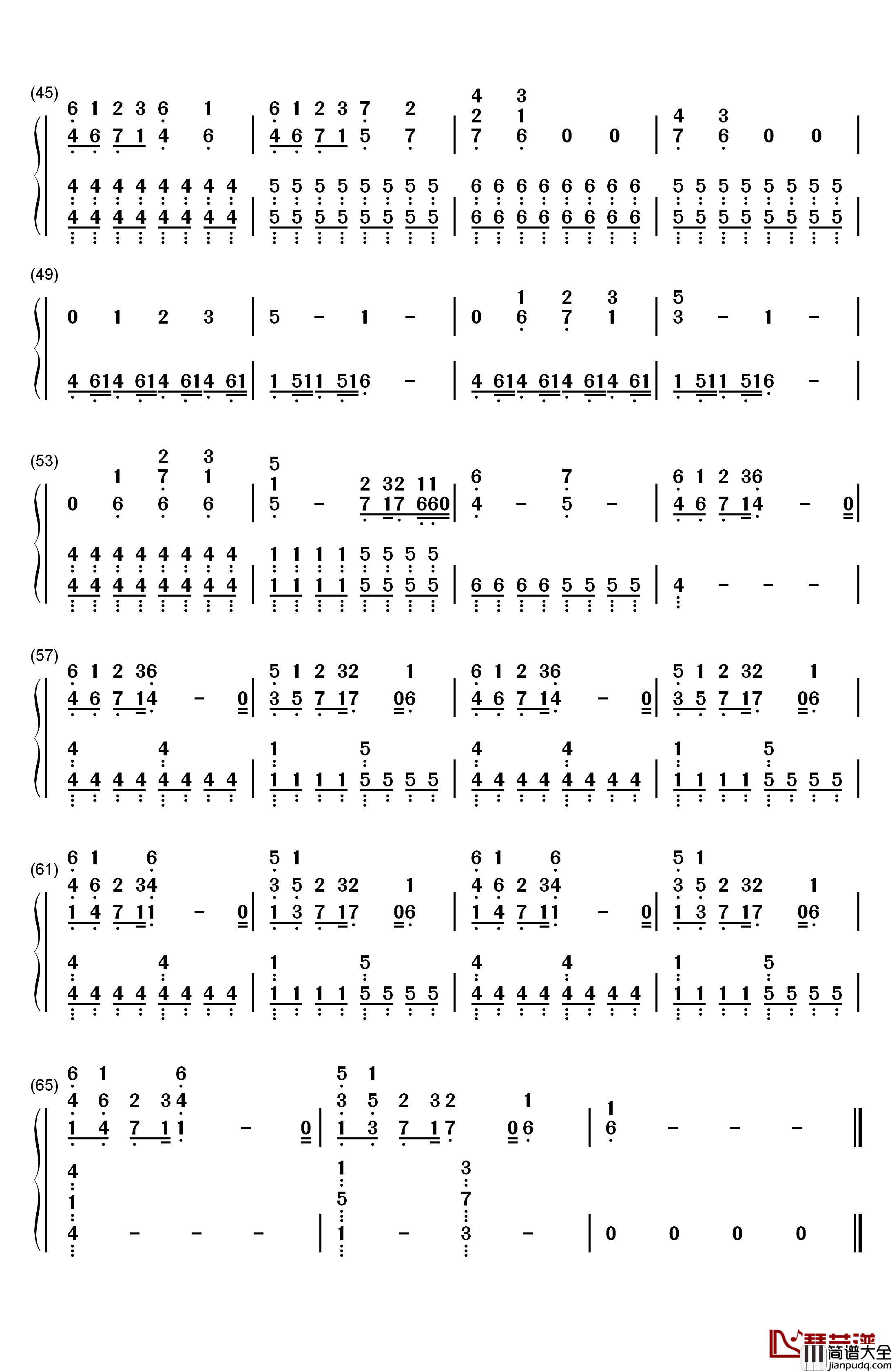 Safe_and_Sound(安然无恙Taylor_Swift)钢琴简谱_数字双手_Taylor_Swift__泰勒·斯威夫特