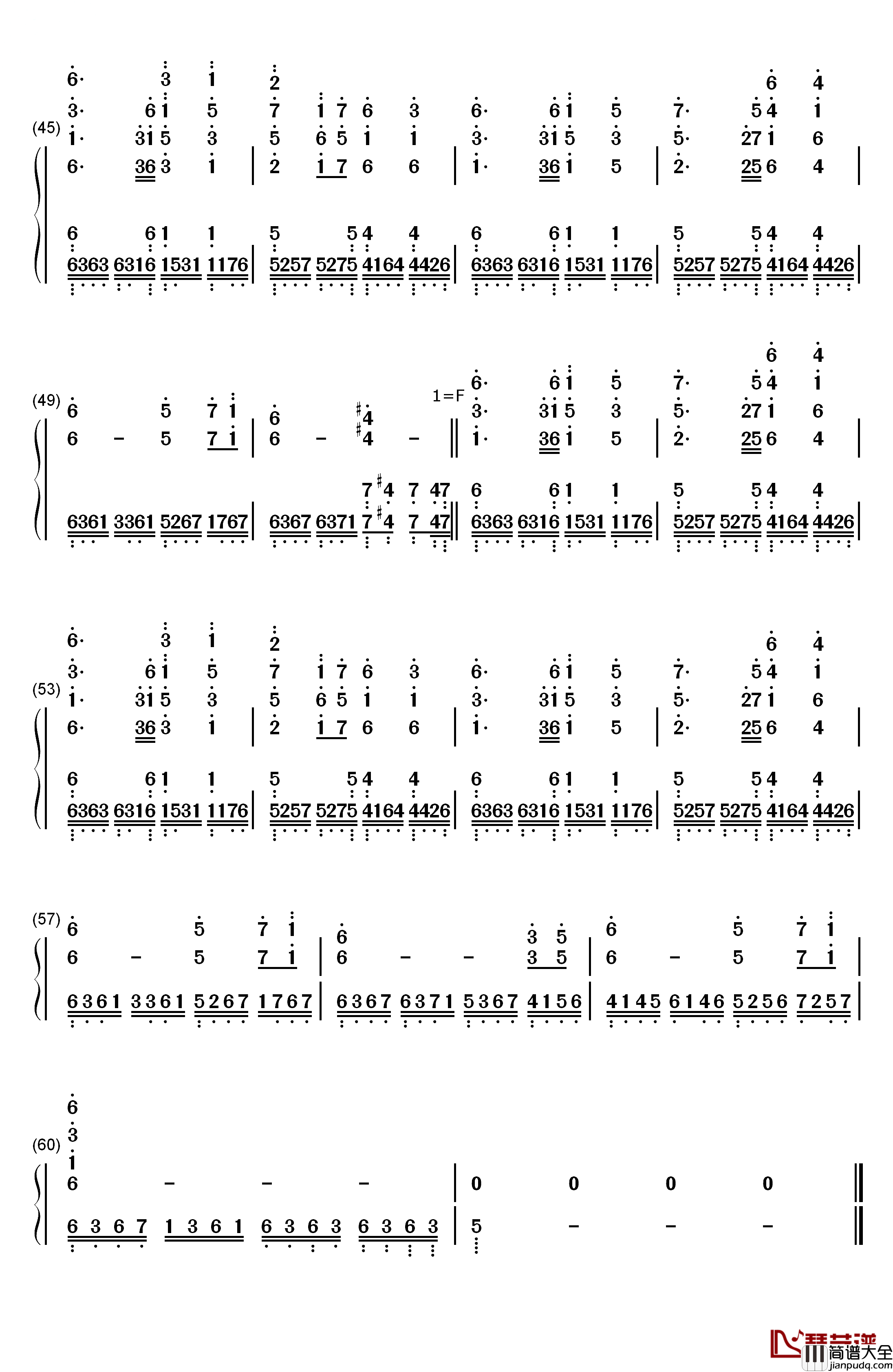 Arrival_To_Earth钢琴简谱_数字双手_Steve_Jablonsky