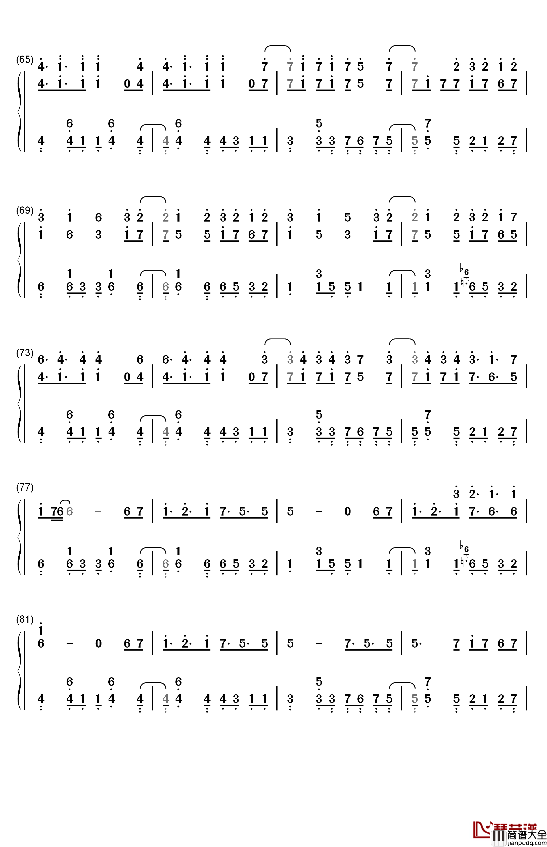 Señorita钢琴简谱_数字双手_Shawn_Mendes_Camila_Cabello