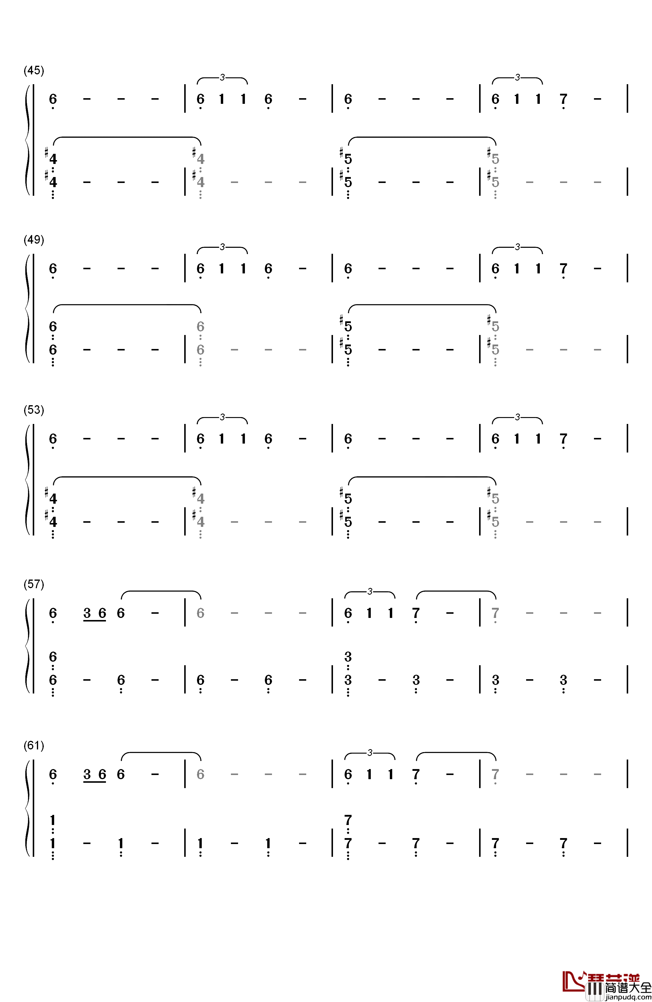 The_Night_King钢琴简谱_数字双手_Ramin_Djawadi