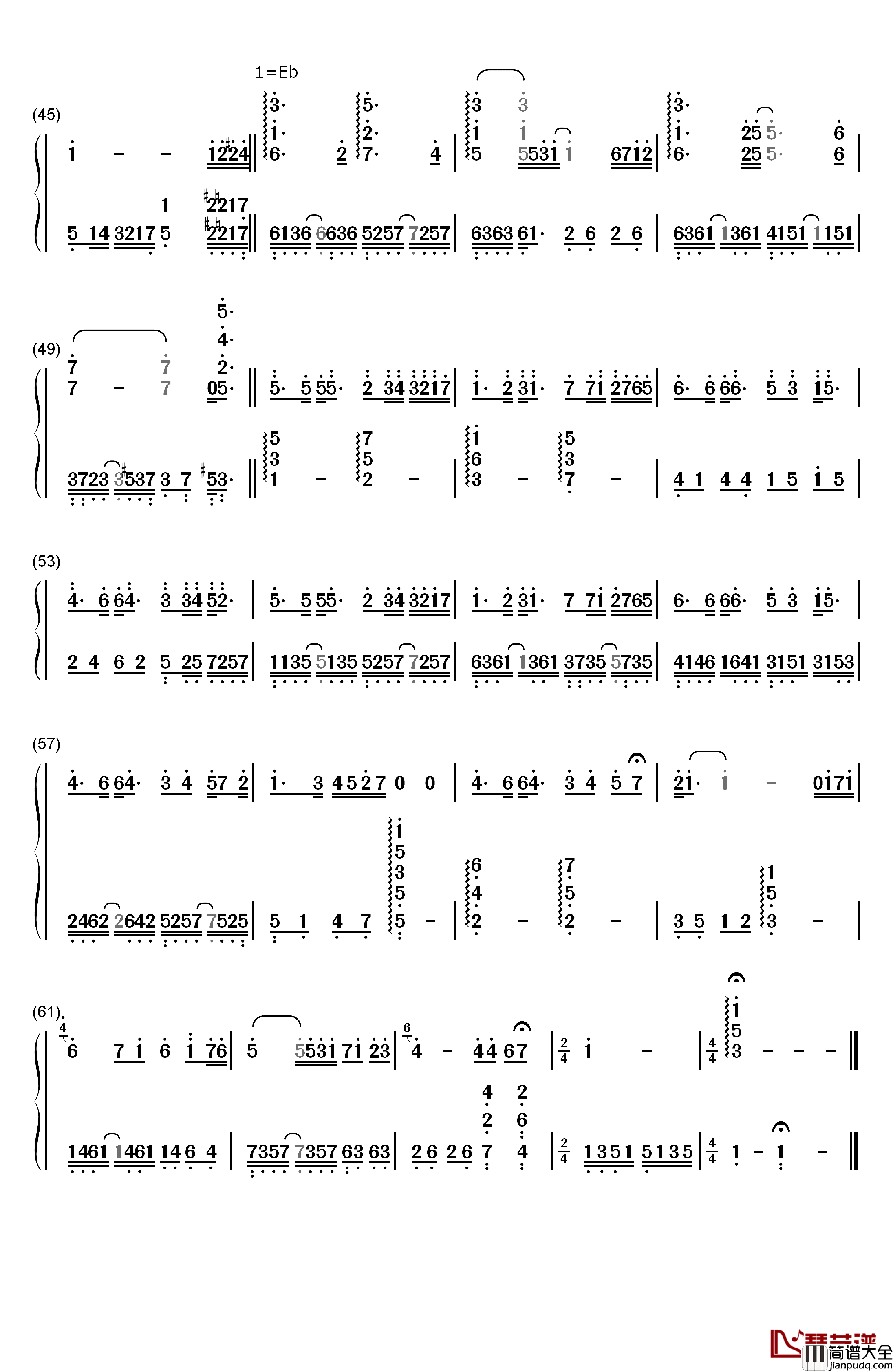 被风吹过的夏天钢琴简谱_数字双手_金莎_林俊杰
