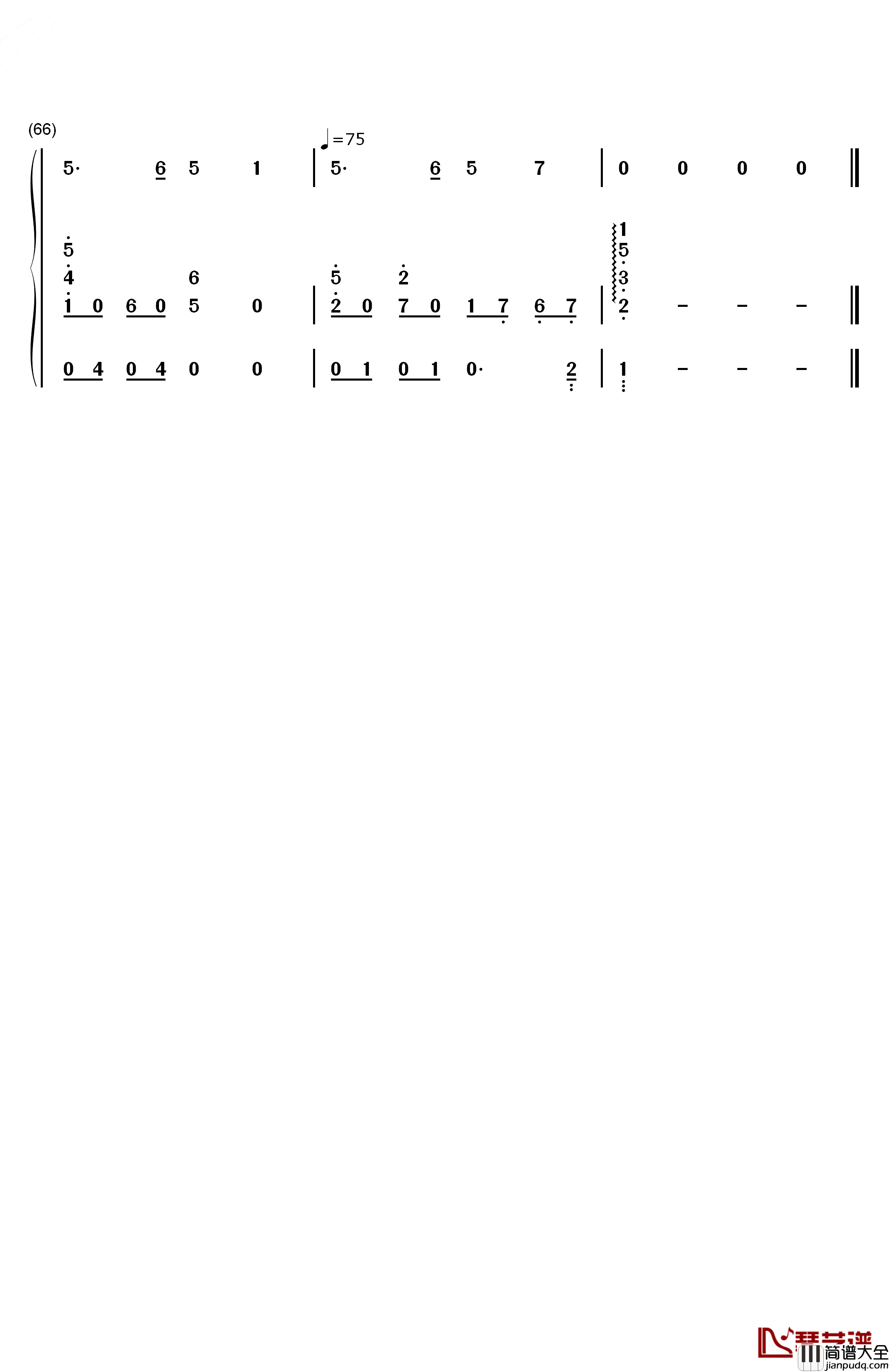 任性钢琴简谱_数字双手_孙燕姿