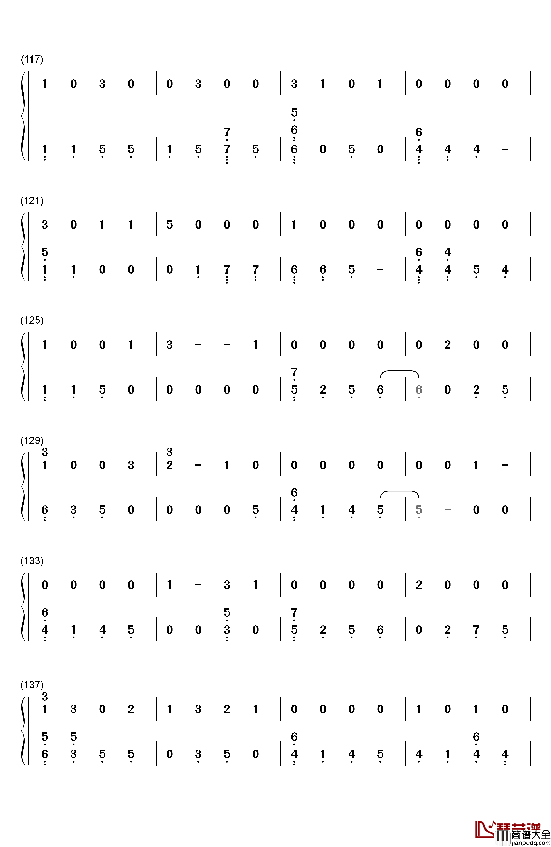 Remind_Me_To_Forget钢琴简谱_数字双手_Kygo_Miguel